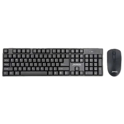 Jedel WS736 WL Office Keyboard Mouse Combo Black