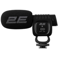 2Е MG020 Shotgun Mic Pro ON/OFF 3.5mm