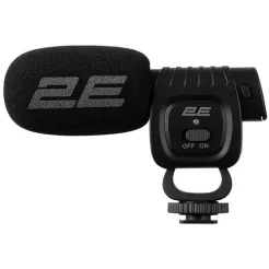 2Е MG020 Shotgun Mic Pro ON/OFF 3.5mm