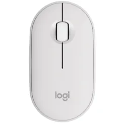 Logitech Pebble Mouse 2 M350s-Tonal White - BT - EMEA-808 - Dongleless L910-007013