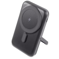 Ttec Recharger Pro M LCD 10000mAh MagSafe Compatible PD 20W Power Bank with Stand Black 2BB222S