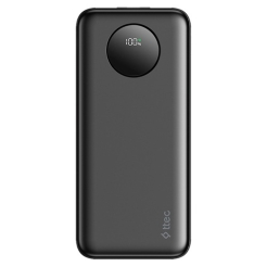 Ttec Recharger LCD 10000mah PD 20W Power Bank Black 2BB282S