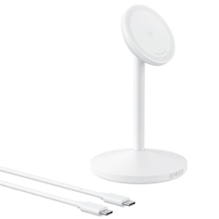 Anker MagGo Wireless Charger Stand White A25X1H21