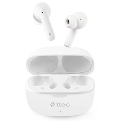 Ttec AirBeat Pro ANC TWS Headphones 2KM154B White