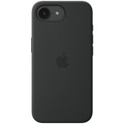 iPhone 16e Silicone Case - Black