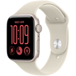 Apple Watch SE 3 GPS 40mm Starlight Aluminium Case With Sand Sport Band - S/M