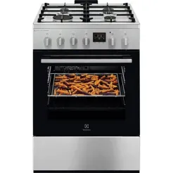 გაზქურა Electrolux LKK660220X უჟანგავი მეტალი 4 თუჯის ელექტრო 60X60X85 სმ