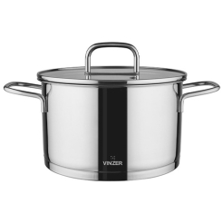 ქვაბი Vinzer Saucepot with Lid Glossy 18x11cm 2.7L 50043