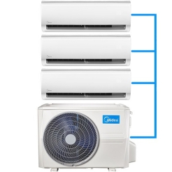 მულტი სპლიტ კონდიციონერი Midea M3OA-27HFN8-Q + AB-12NXD0-M (2X) + AB-09NXD0-M