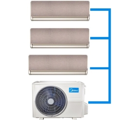 მულტი სპლიტ კონდიციონერი Midea M3OA-27HFN8-Q + XT-12N8D6-I GOLD(3X)