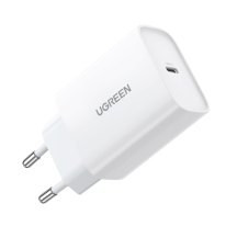 Ugreen Wall Charger Travel Adapter Type C PD 30W Quick Charger 4.0 White (70161)	