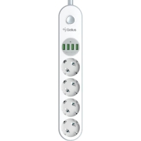 Gelius Pro Powerstrip G-Power (4 220V / 4 USB 3.4A) 2M (GP-PS-001)