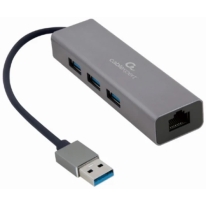 Gembird USB 3.0 Gigabit network adapter with 3-port (A-AMU3-LAN-01)