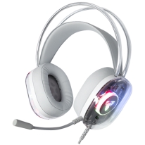 Jedel GH580 Gaming Headset 20hz-20khz Wired 3.5+USB 1.8m White