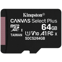 Kingston microSD 64GB C10 UHS-I R100MB/S SDCS2/64GBSP