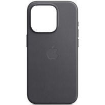 iPhone 15 Pro FineWoven Case with MagSafe - Black (MT4H3ZM/A)