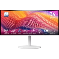 MSI Modern MD342CQPW 34.0 VA UWQHD Curve Anti-glare Speaker (9S6-3PC59H-021)