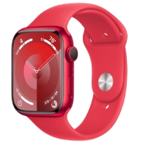 Apple Watch 9 45 mm Aluminium Case - Red Sport Band MRXK3QI/Ad 