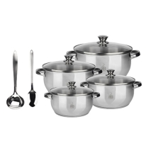 ქვაბის ნაკრები Renberg Set 10PC RB-2083