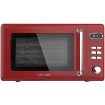 მიკროტალღური ღუმელი Cecotec ProClean 5110 Retro Red 20L Digital Microwave with Grill