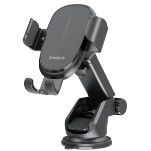 Choetech T203-F 15W Gravity Wireless Car Charger Black