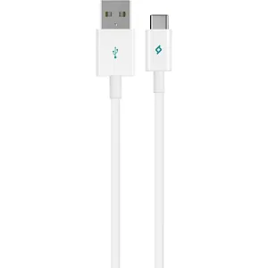 Ttec USB-A - USB-C Charge Cable 2.0 120cm White