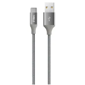 Ttec Alumicable USB-A To US-C Charge/Data Cable 2.0 120cm 2DK18UG