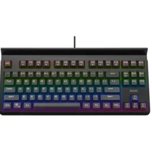 კლავიატურა Noxo Specter Mechanical Rainbow Backlit Gaming Keyboard Blue Switch Black (01970)