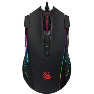 A4Tech Bloody J90S 2-Fire RGB Gaming Mouse Stone Black (13045)