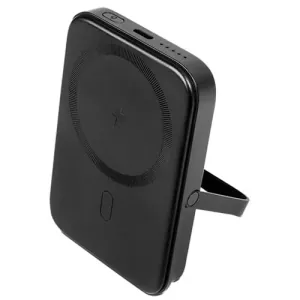Ttec Recharger Pro M 5000mAh MagSafe Compatible PD 20W Power Bank with Stand Black 2BB219S