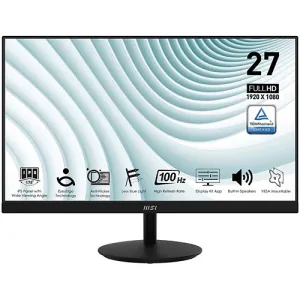 MSI Pro MP271A 27 Flat IPS 100hz 1ms Black (9S6-3PA2CT-085)