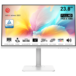 MSI Modern MD2412PW 23.8 IPS, FHD, 100HZ, 1MS, White (9S6-3PA59H-096)