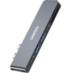 Choetech Hub-M14 7-IN-1 USB-C Multiport Mac (XX-HUB-M14-V1-GY)