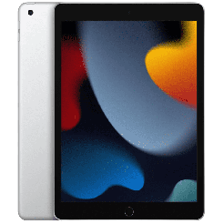 Apple iPad 10.2 (9 Gen), 256 GB, Wi-Fi, Silver