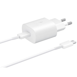 Samsung 25W Type-C Charger White With Cable