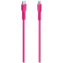 Ttec USB-C to Lightning Charge/Data Cable 120cm Neon Pink 2DK60NP