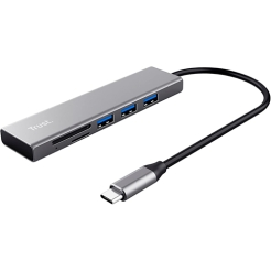 Trust Halyx Fast USB-C Hub & Card Reader
