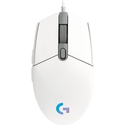 LOGITECH G102 LIGHTSYNC MOUSE WHITE (L910-005824)