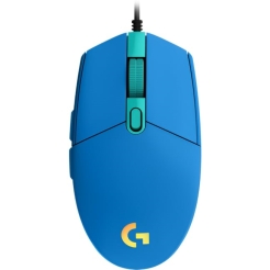 Logitech G102 Lightsync Corded Gaming Mouse  - BLUE - USB - EER  L910-005801