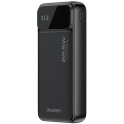Choetech B729 PD22.5W Dual USB-A+TYPE-C Power Bank Black