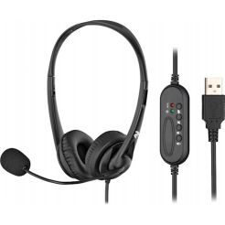 2E PC Headset CH11, On-Ear USB (2E-CH11SU)