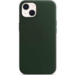 IPHONE 13 LEATHER ჩასადები WITH MAGSAFE - SEQUOIA GREEN