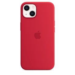 IPHONE 13 SILICONE ჩასადები WITH MAGSAFE – (PRODUCT)RED