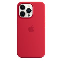 IPHONE 13 PRO SILICONE ჩასადები WITH MAGSAFE – (PRODUCT)RED