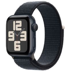 Apple Watch SE 40 mm Midnight Aluminium Case - Midnight Sport Loop MRE03QI/A