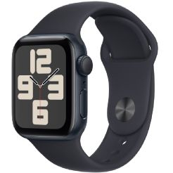 Apple Watch SE 44 mm Midnight Aluminium Case - Sport Band MRE93QI/A