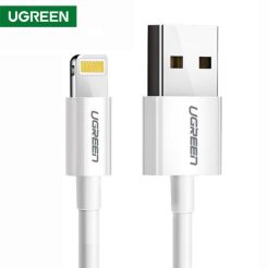 Ugreen US155 Apple Lightning To USB 2.0 A Male Cable White 1.5m (80315)