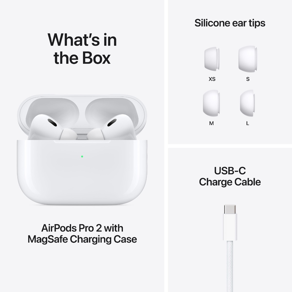Apple Airpods Pro (2nd Generation), Magsafe Case (USB-C) A3047