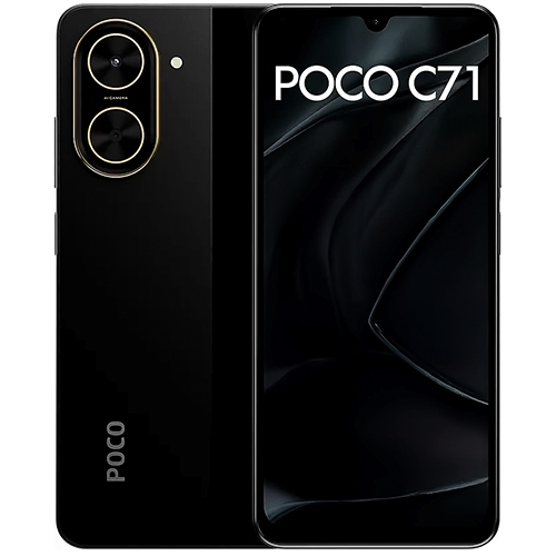 Xiaomi Poco C71 4GB/128GB Black | Best Prices in Georgia