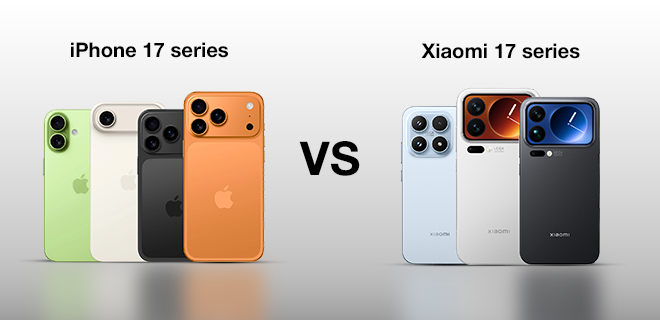 Xiaomi 17 VS iPhone 17 / iPhone 17 Pro: Which One is the Best?
